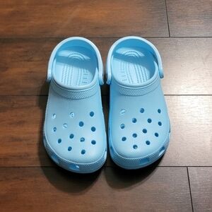 NWOT Crocs Light Blue Shoes